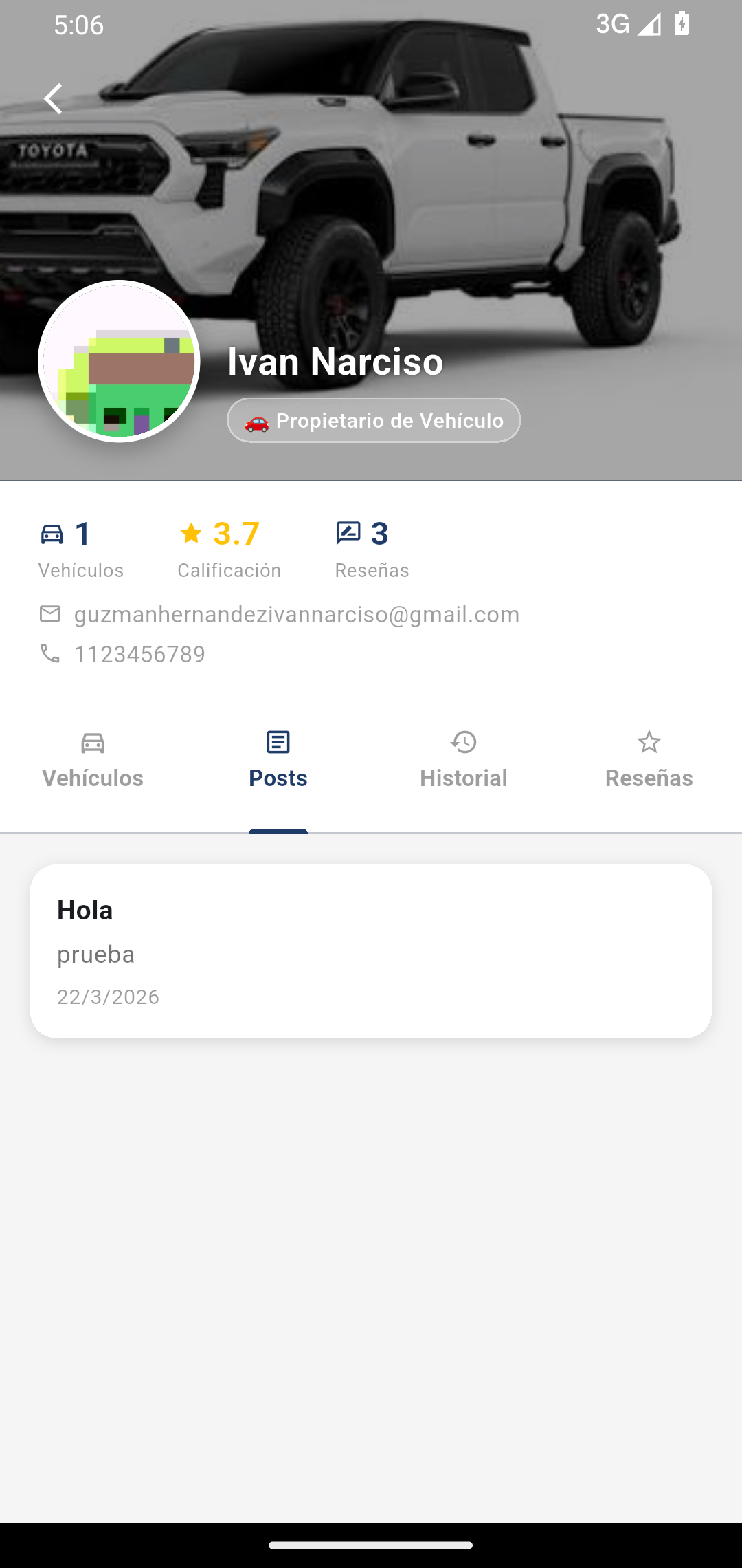 AuxiDrive - Perfil público